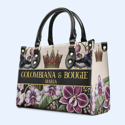 COLOMBIANA &amp; BOUGIE - Bolso de mano personalizado en piel - LA045_HB