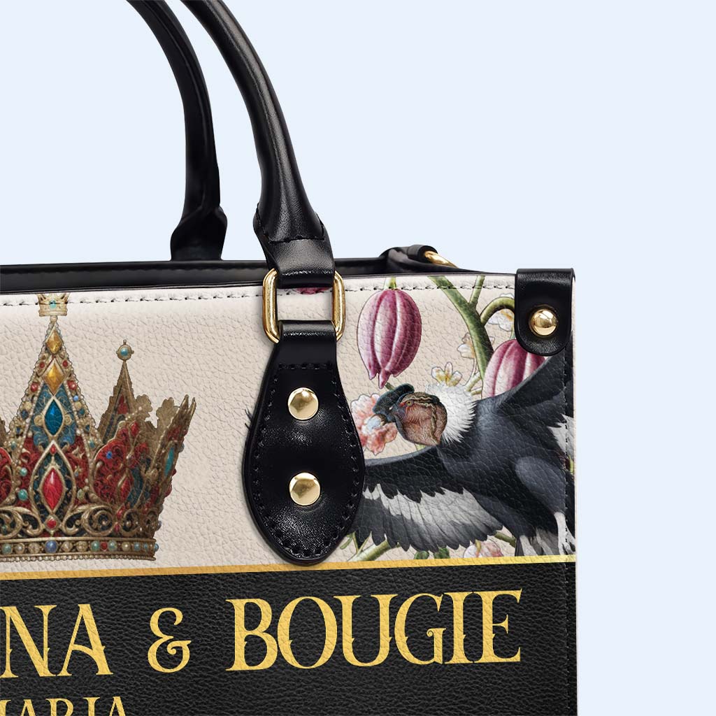 COLOMBIANA &amp; BOUGIE - Bolso de mano personalizado en piel - LA045_HB