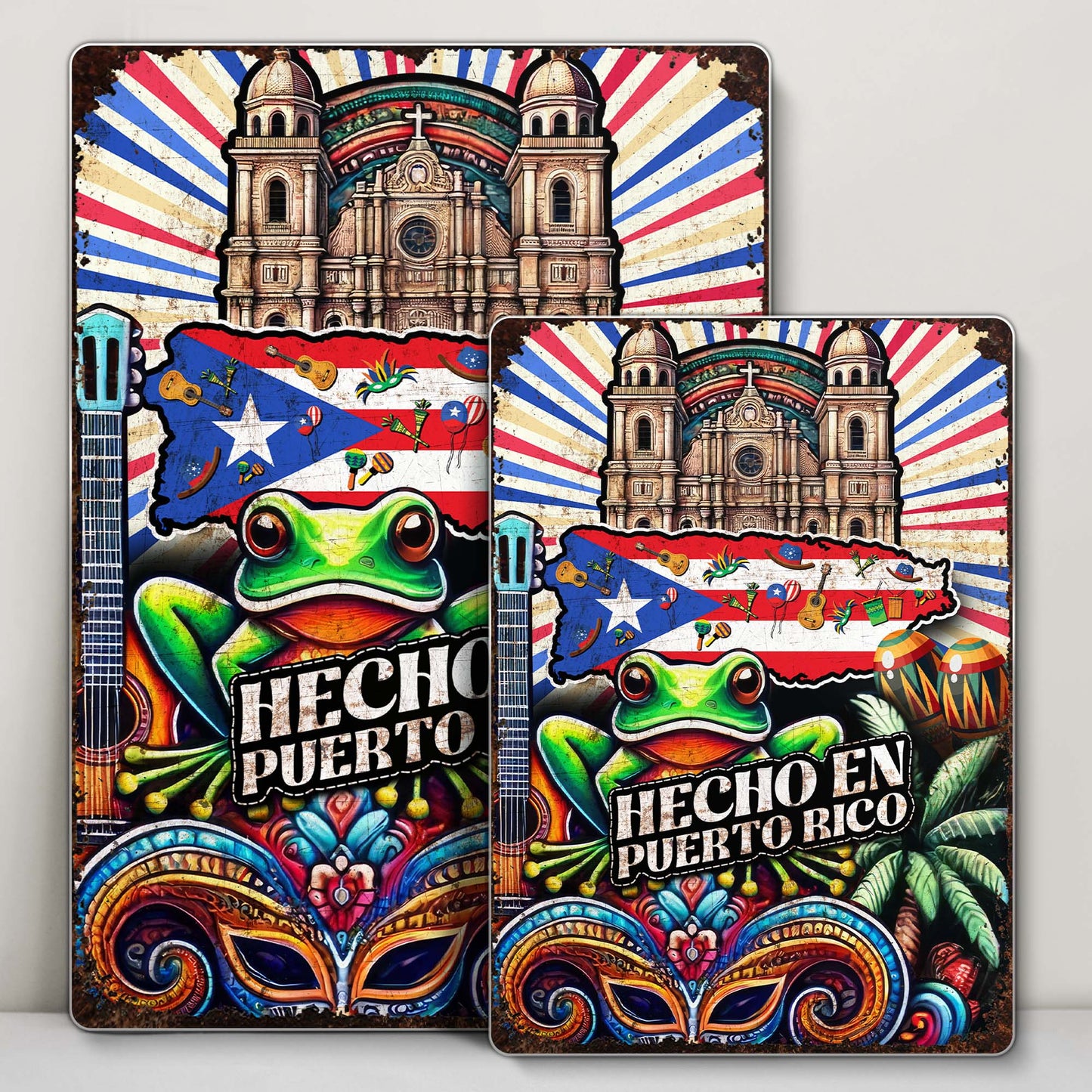 Hecho En Puerto Rico, Vibrant and Cultural Icons