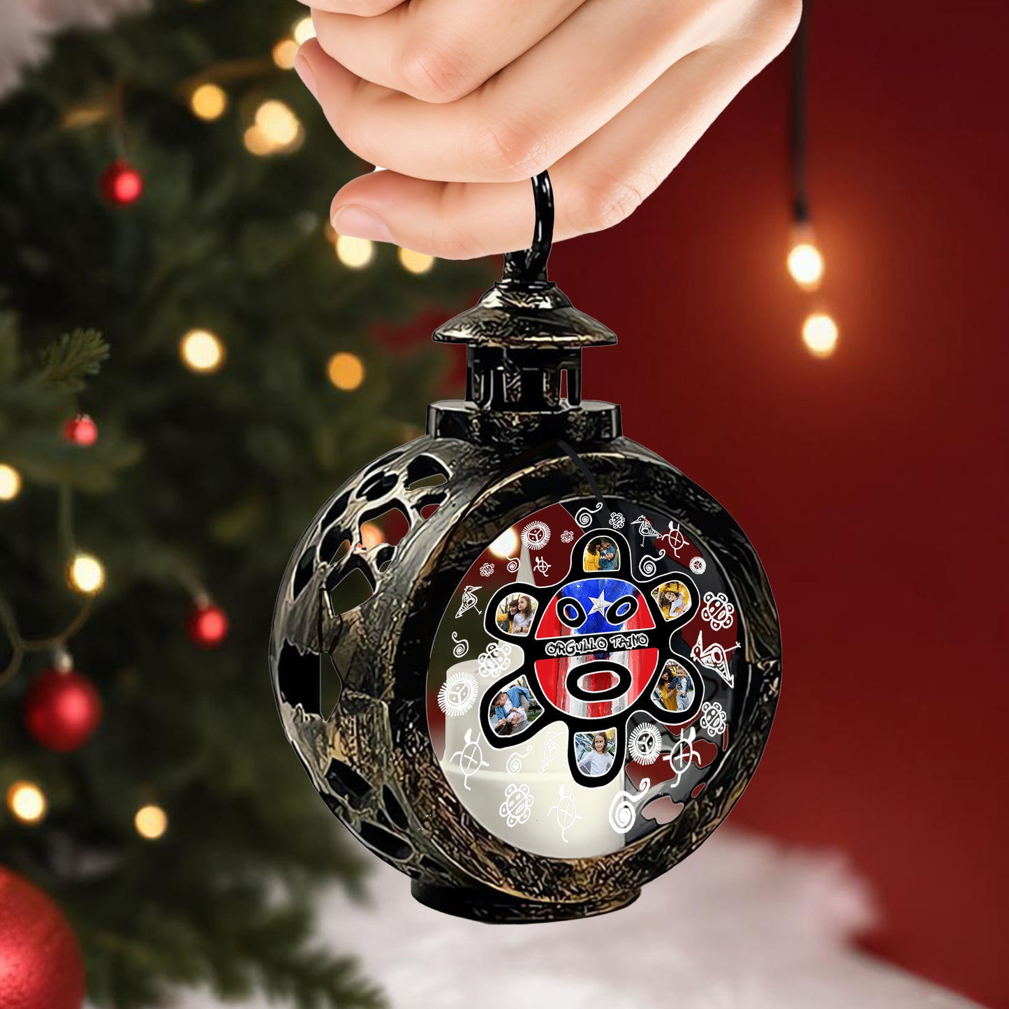 Celebrate Heritage With Personalized Christmas Lantern