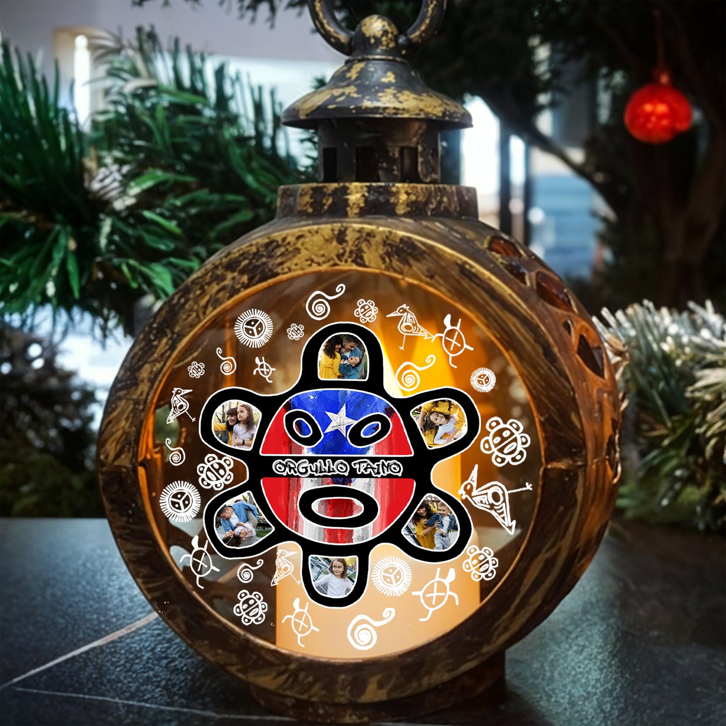 Celebrate Heritage With Personalized Christmas Lantern