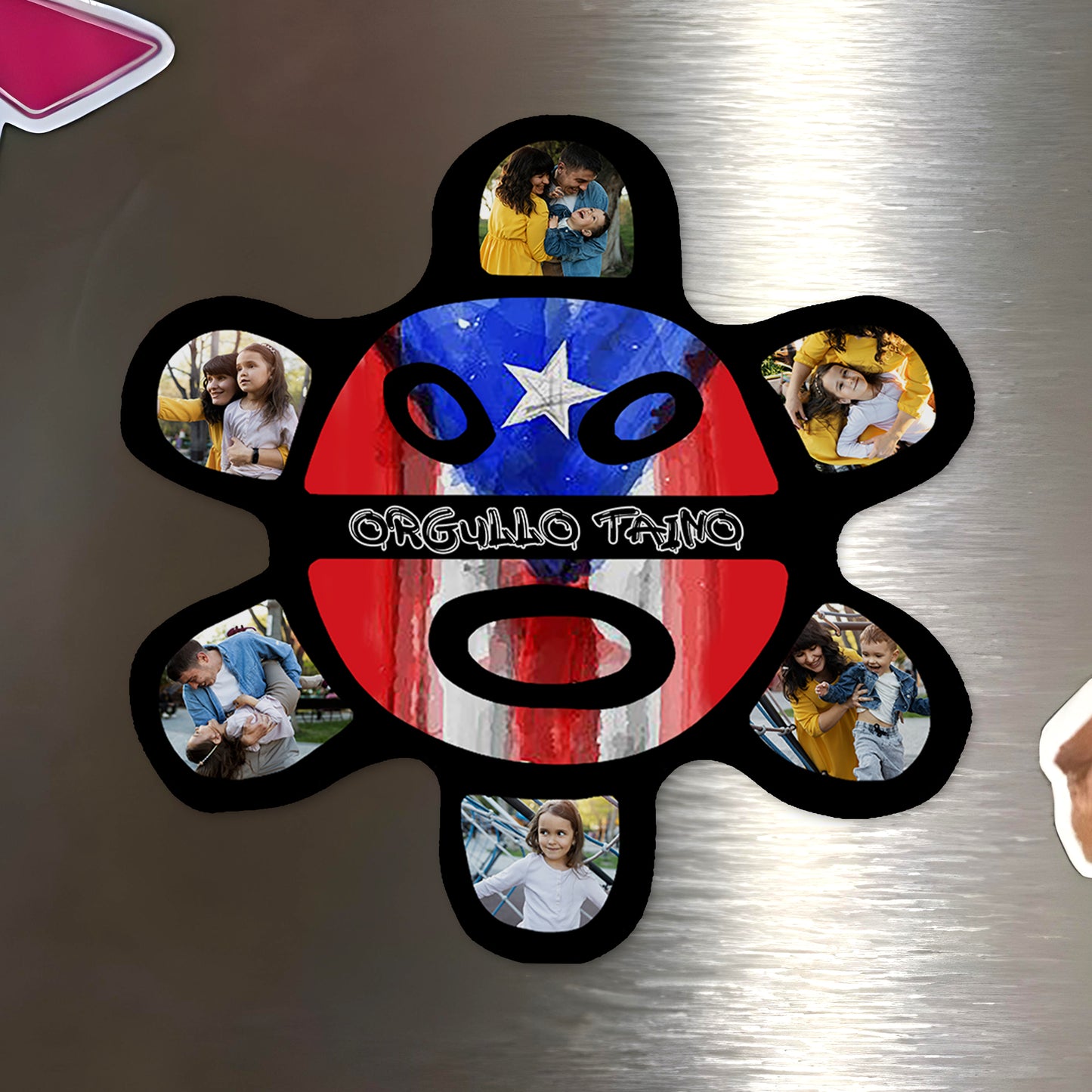 Orgullo Taíno Custom Fridge Magnet