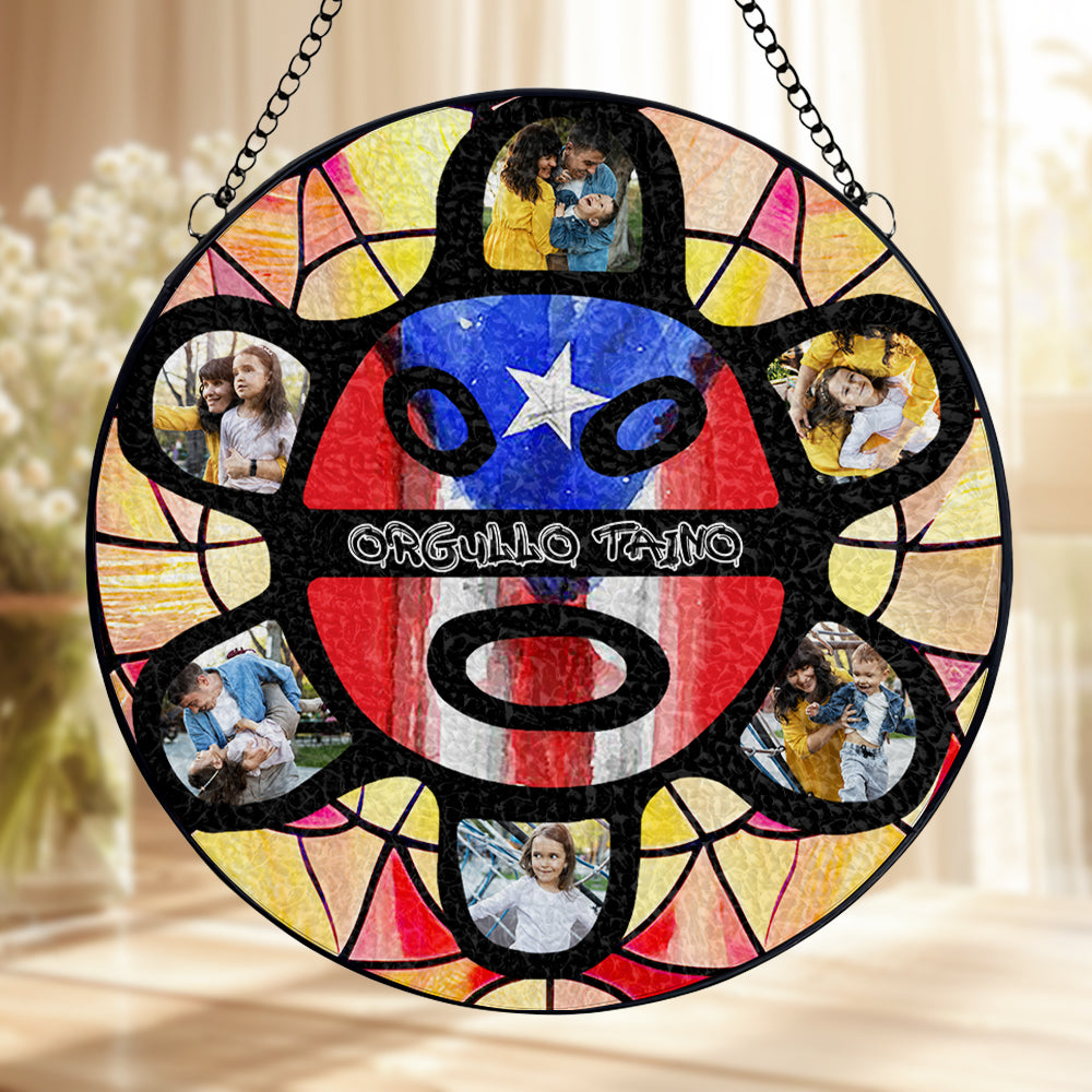 Orgullo Taíno Cultural Suncatcher