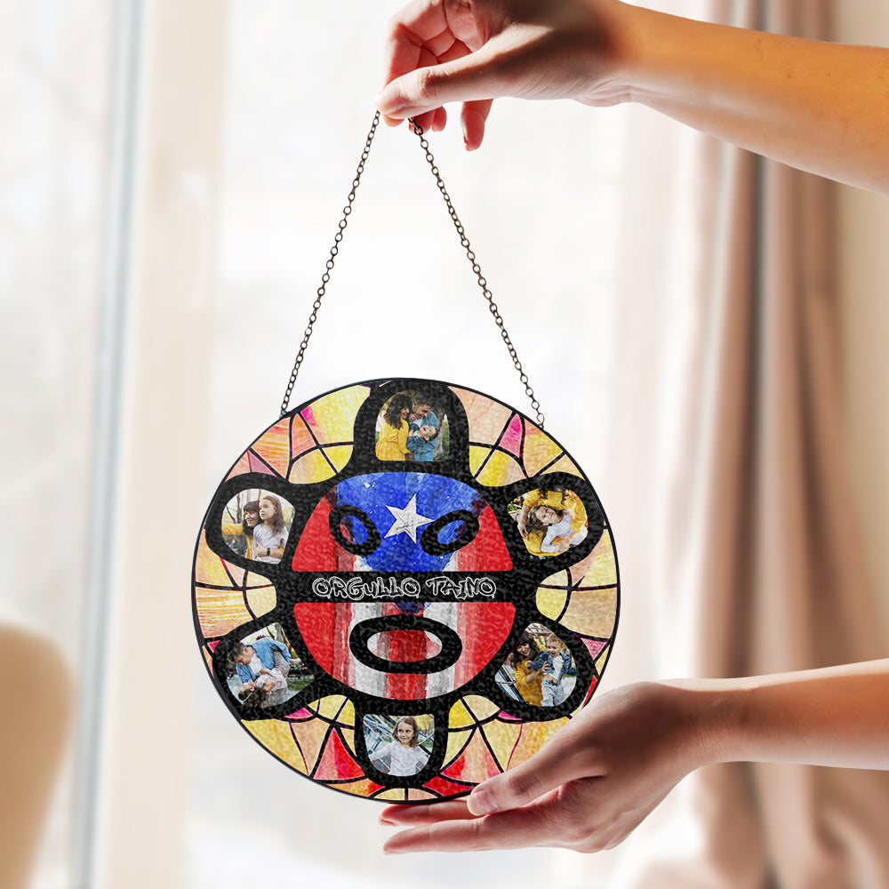 Orgullo Taíno Cultural Suncatcher