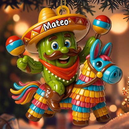 Celebrate Vibrant Mexican Folklore With Cactus And Piñata