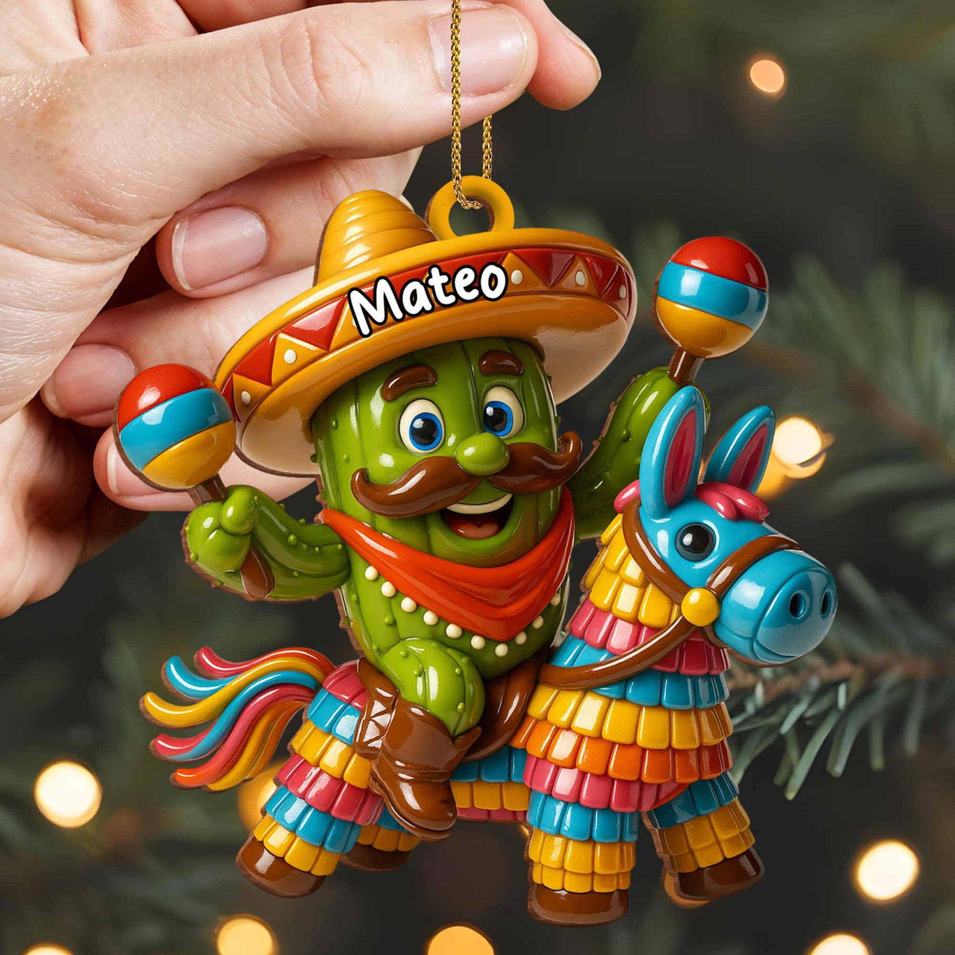 Celebrate Vibrant Mexican Folklore With Cactus And Piñata