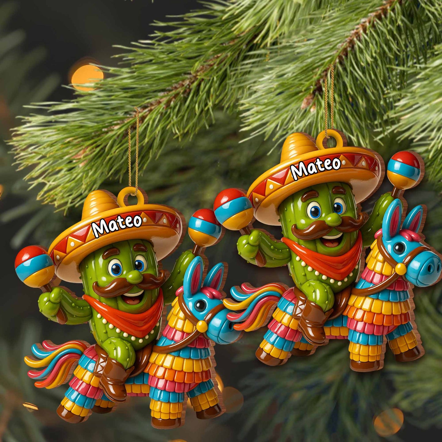 Celebrate Vibrant Mexican Folklore With Cactus And Piñata