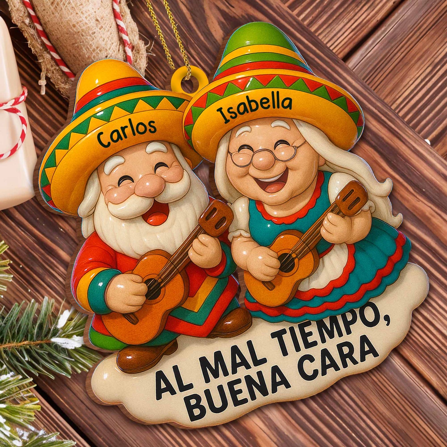 Al Mal Tiempo Buena Cara With Sombreros And Guitars