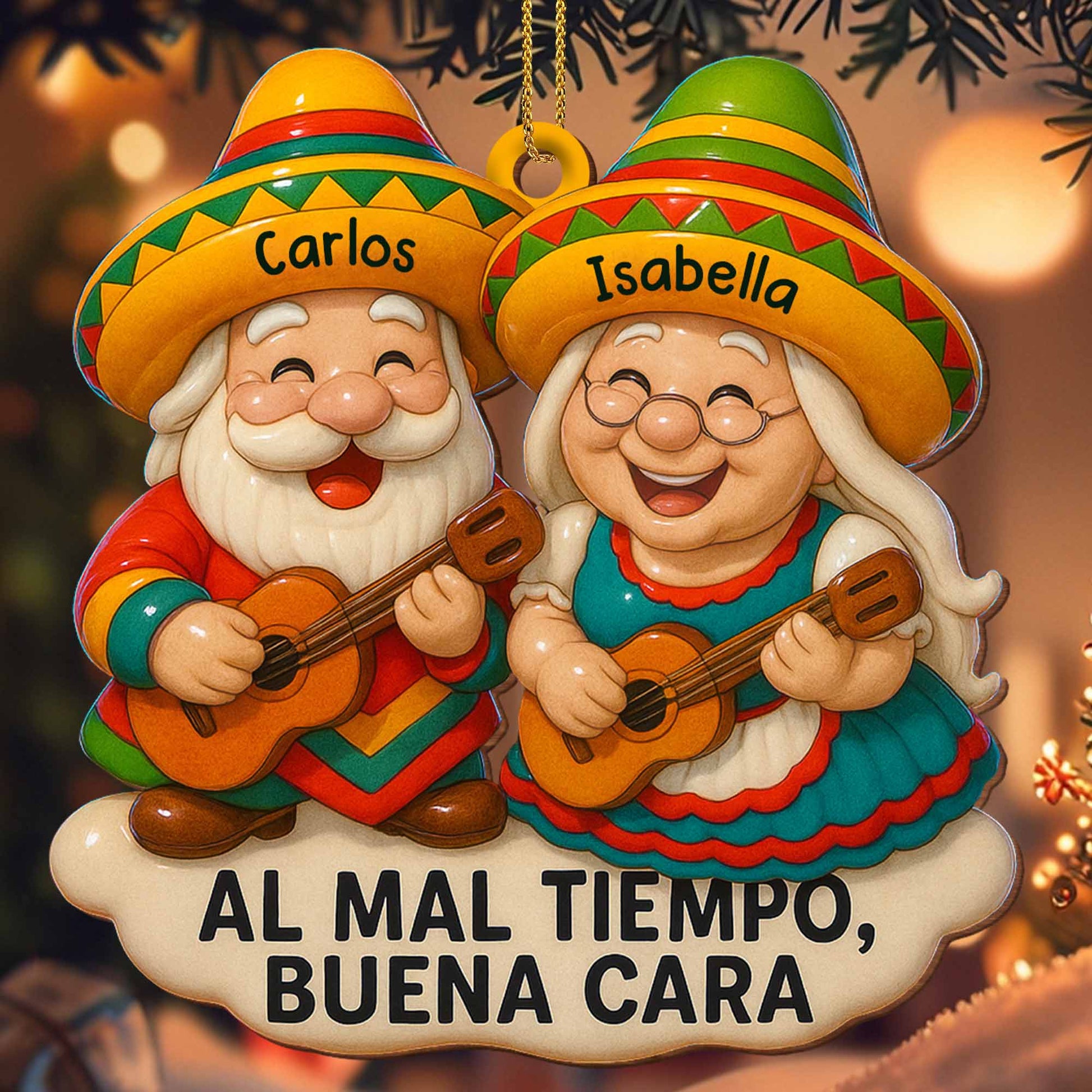 Al Mal Tiempo Buena Cara With Sombreros And Guitars