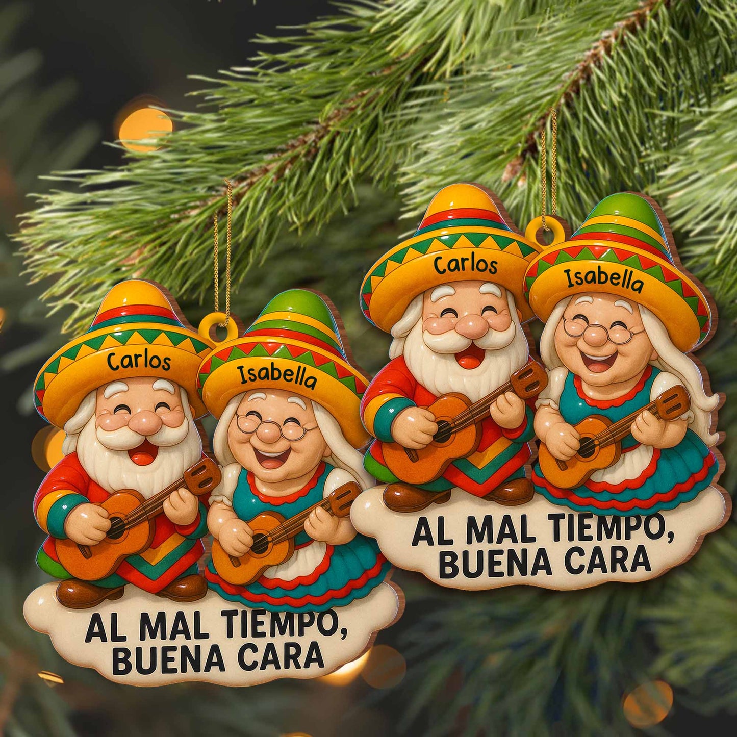 Al Mal Tiempo Buena Cara With Sombreros And Guitars