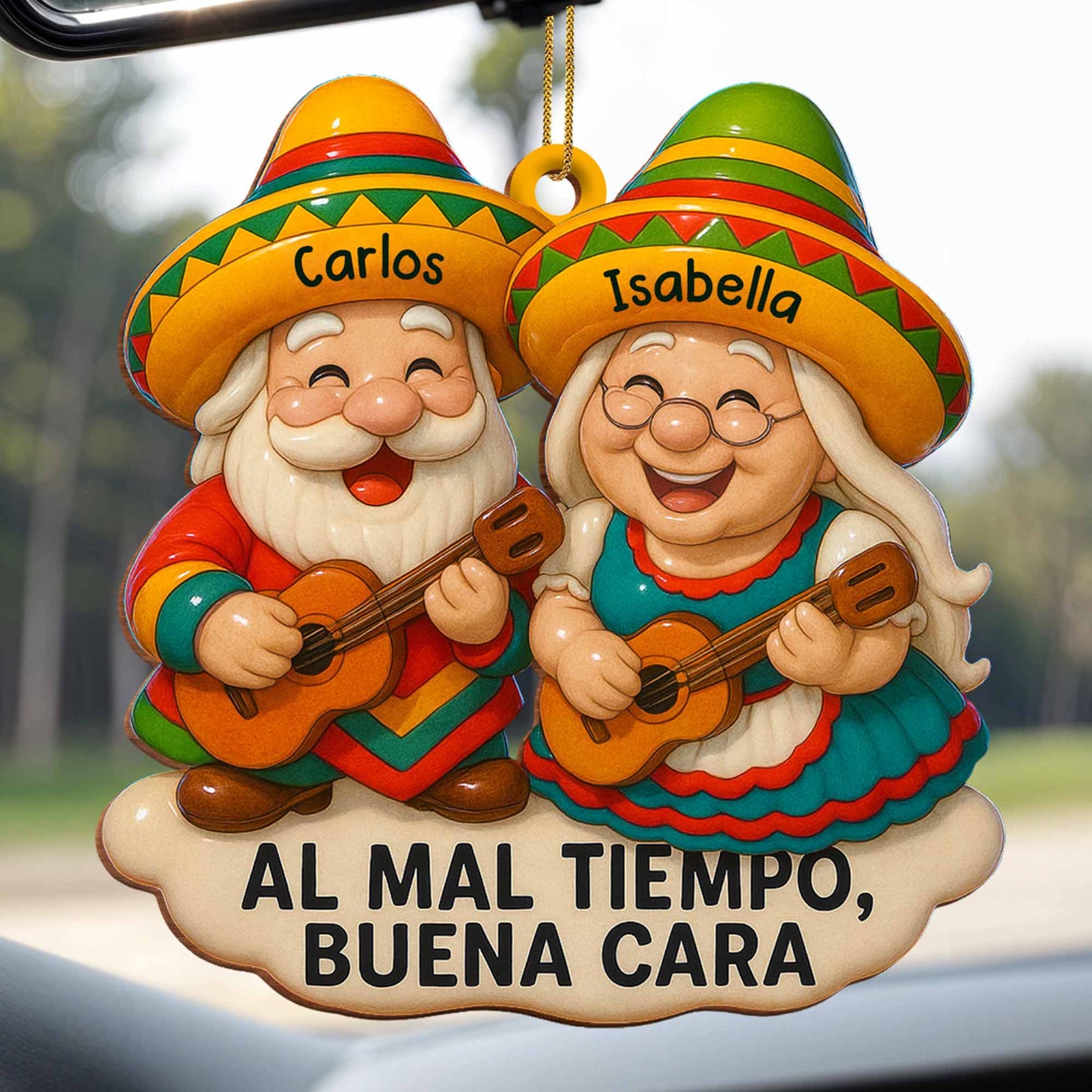 Al Mal Tiempo Buena Cara With Sombreros And Guitars