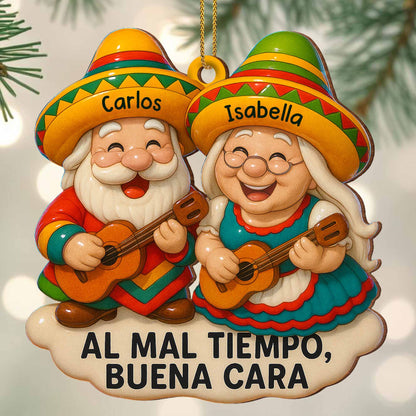 Al Mal Tiempo Buena Cara With Sombreros And Guitars