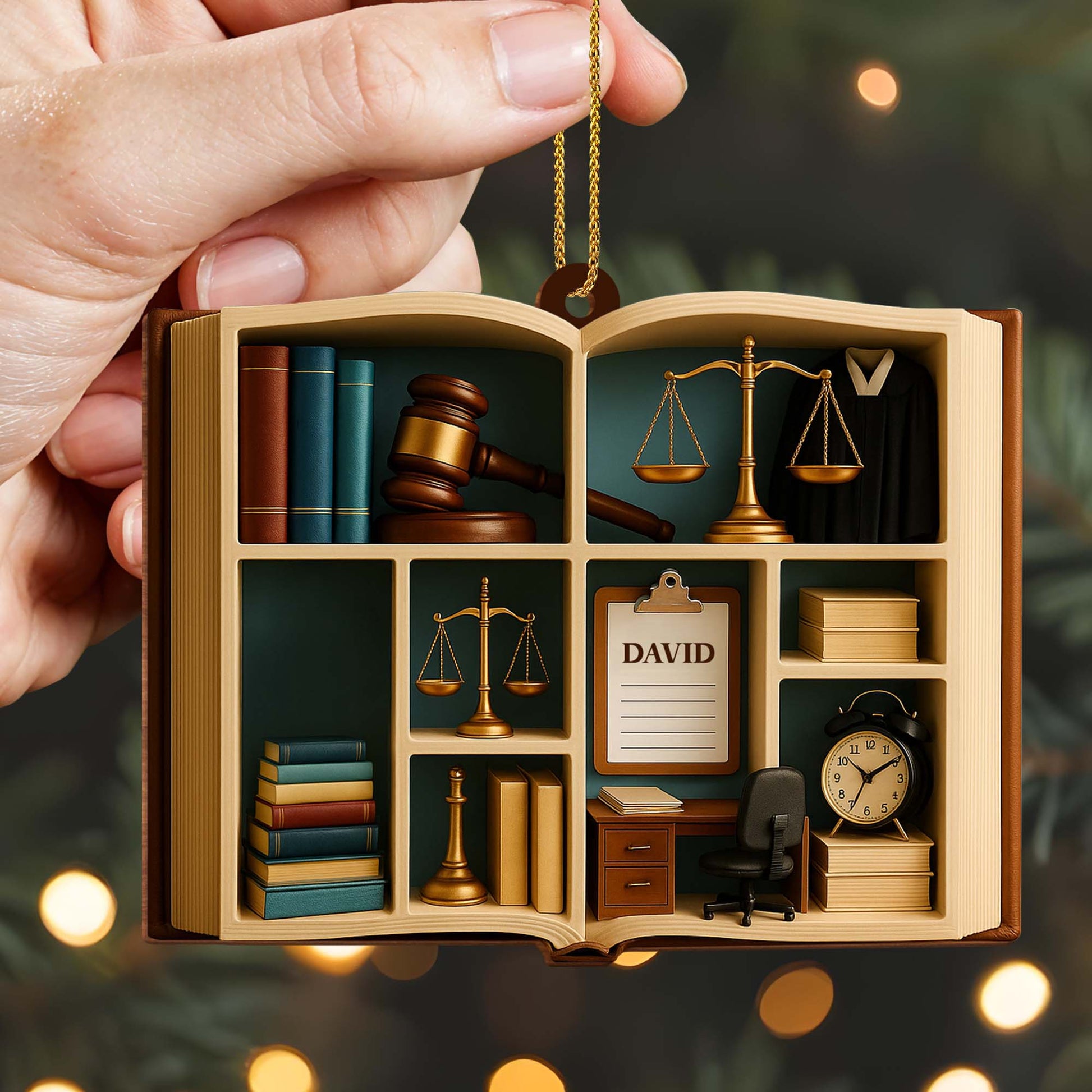 Celebrate Your Achievements With Scales Of Justice And Gavel