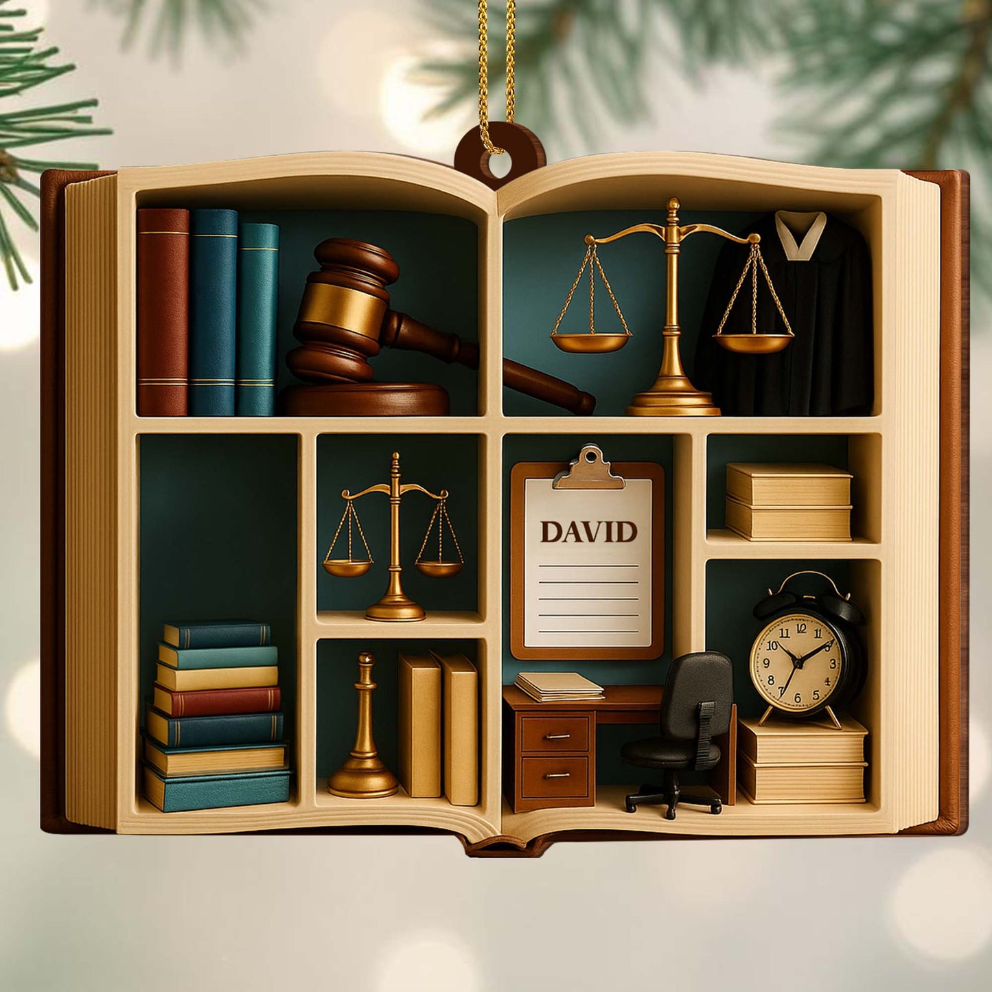 Celebrate Your Achievements With Scales Of Justice And Gavel