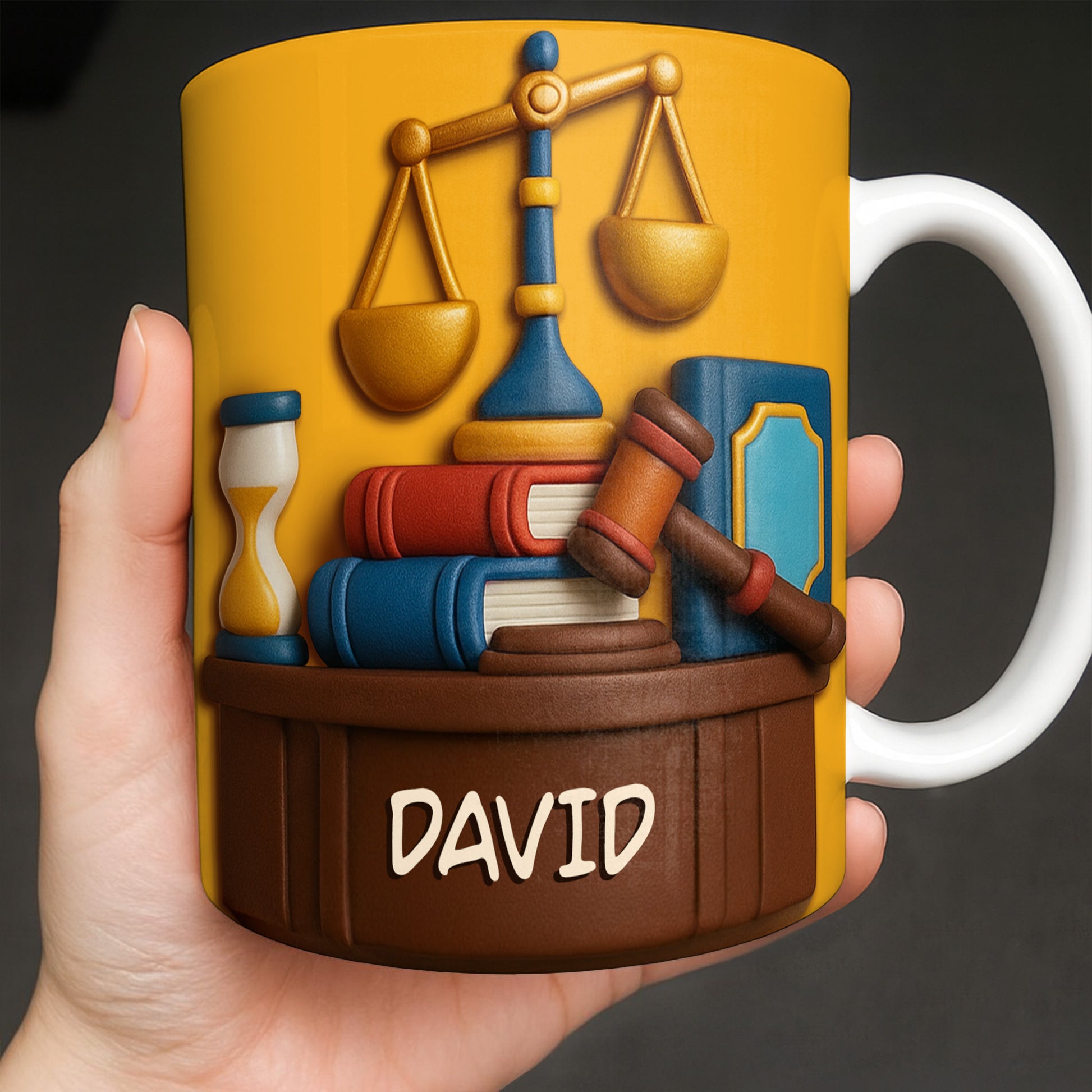 Celebrate Legal Excellence With Scales, Gavel, And Books