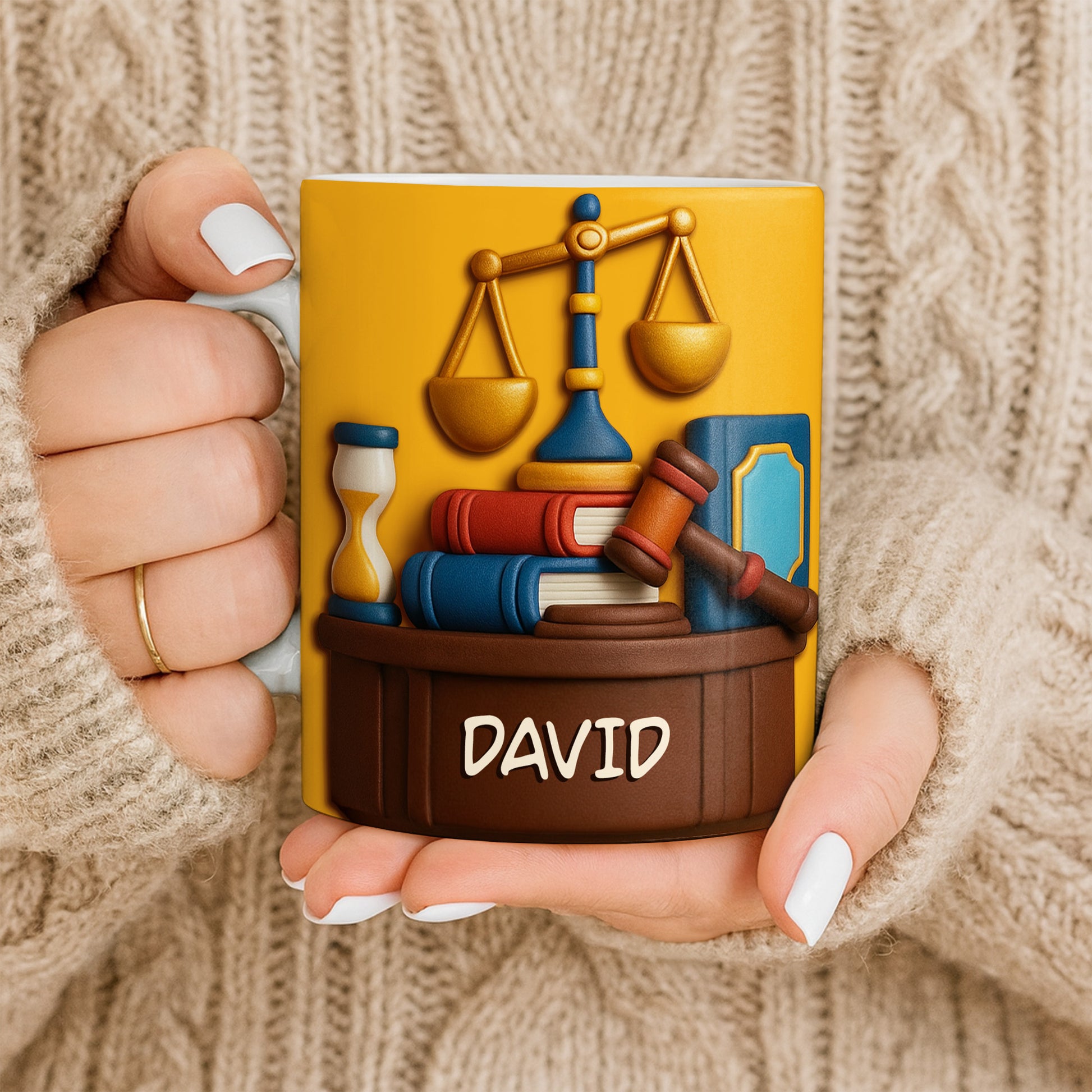 Celebrate Legal Excellence With Scales, Gavel, And Books