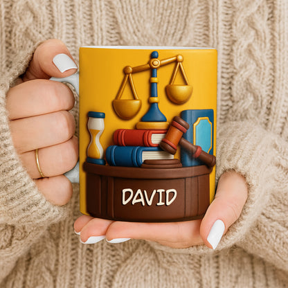 Celebrate Legal Excellence With Scales, Gavel, And Books