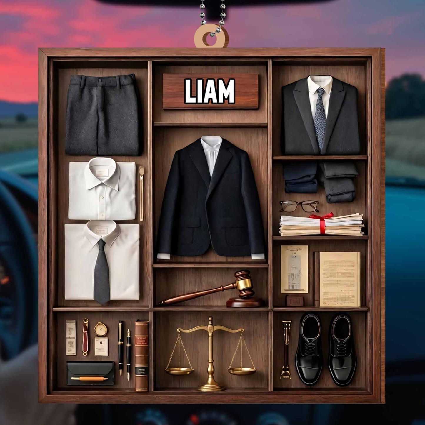 Celebrate Achievement With Legal Themed Ornament