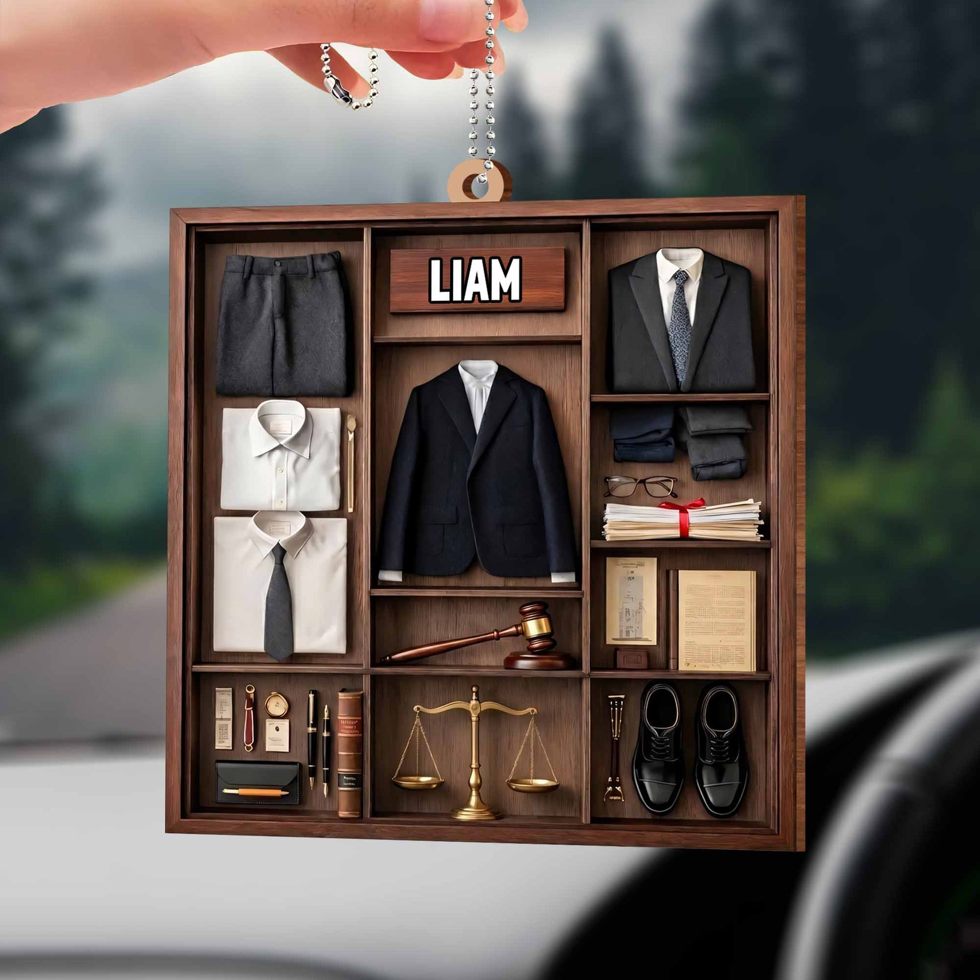 Celebrate Achievement With Legal Themed Ornament