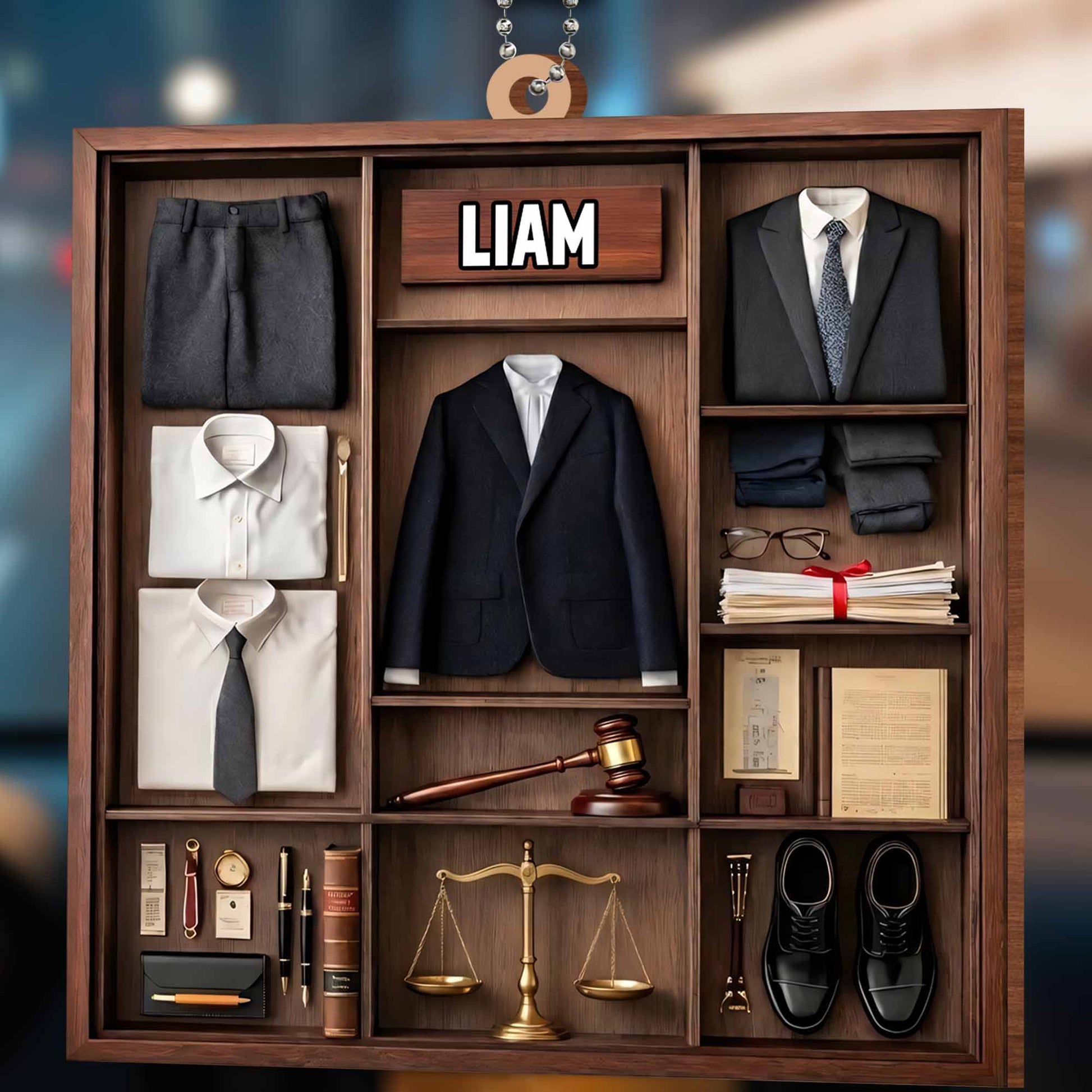 Celebrate Achievement With Legal Themed Ornament