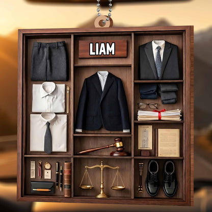 Celebrate Achievement With Legal Themed Ornament