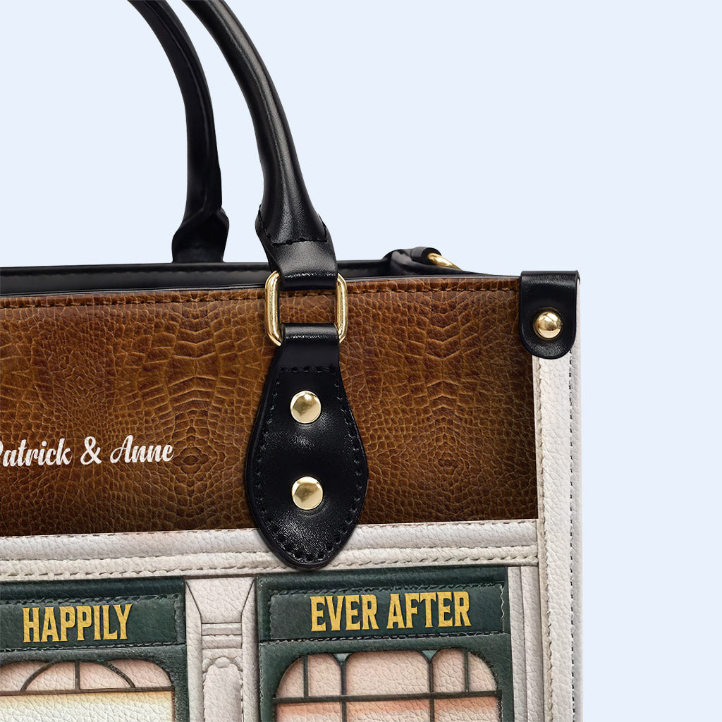 And They Lived Happily Ever After - Bespoke Leather Handbag For Lovers - LL08