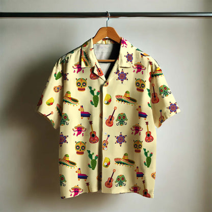 Partituras - Camisa hawaiana unisex personalizada - ME002_HW