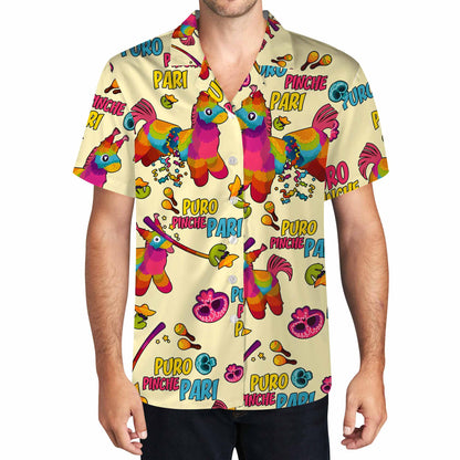 Puro Pinche Pari - Personalized Custom Unisex Hawaiian Shirt - ME003_HW