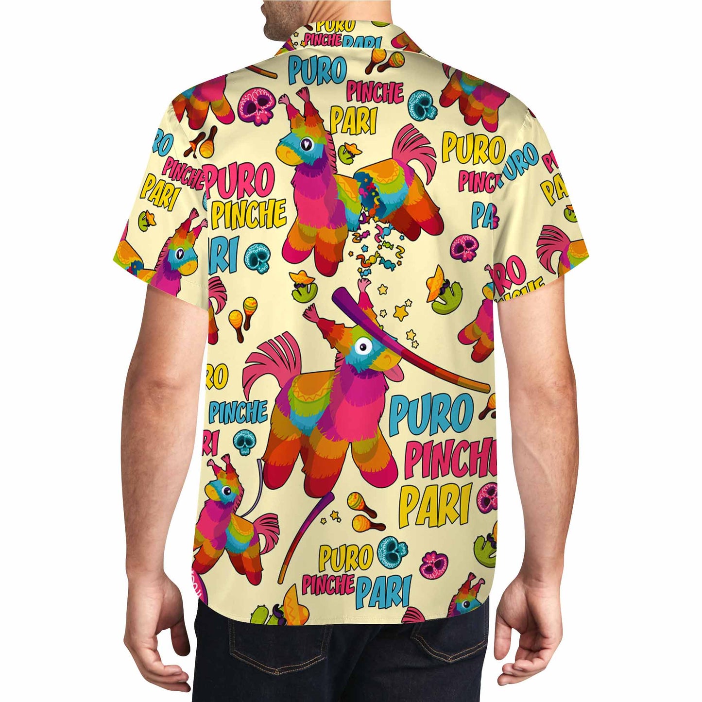 Puro Pinche Pari - Personalized Custom Unisex Hawaiian Shirt - ME003_HW