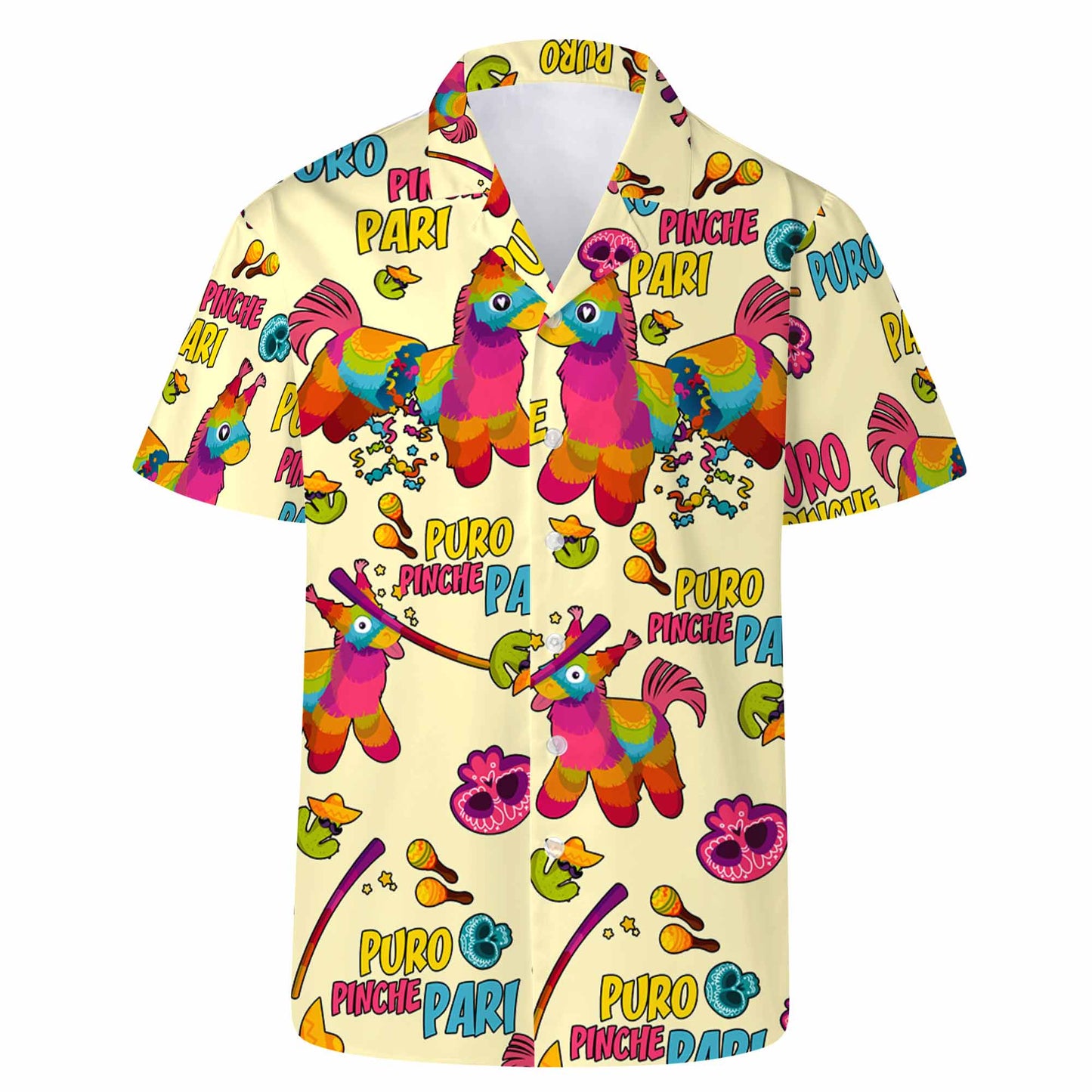 Puro Pinche Pari - Personalized Custom Unisex Hawaiian Shirt - ME003_HW