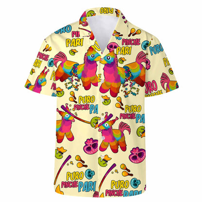 Puro Pinche Pari - Camisa hawaiana unisex personalizada - ME003_HW