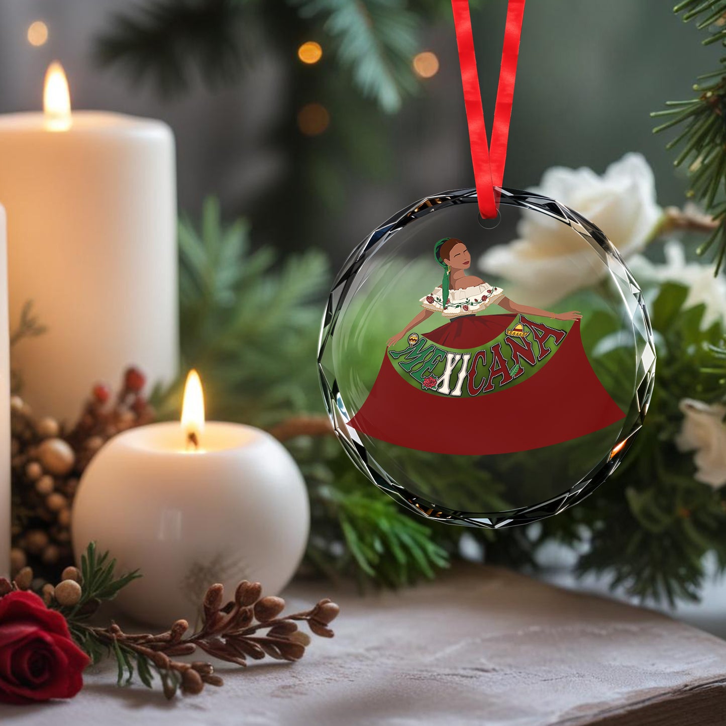 Beautiful 'Mexicana' Customizable Ornament