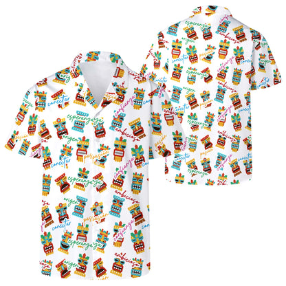 Dios de Teotitlan - Camisa hawaiana unisex personalizada - ME006_HW