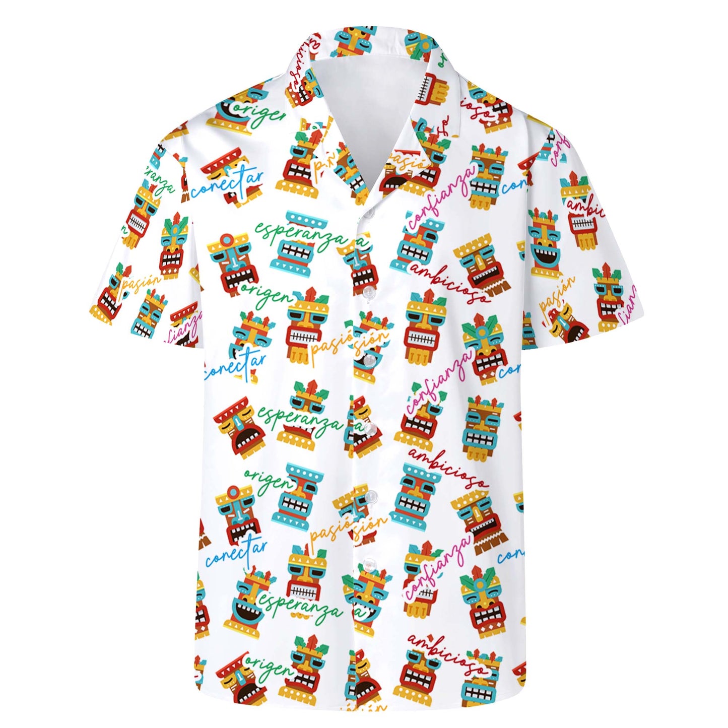 Dios de Teotitlan - Camisa hawaiana unisex personalizada - ME006_HW