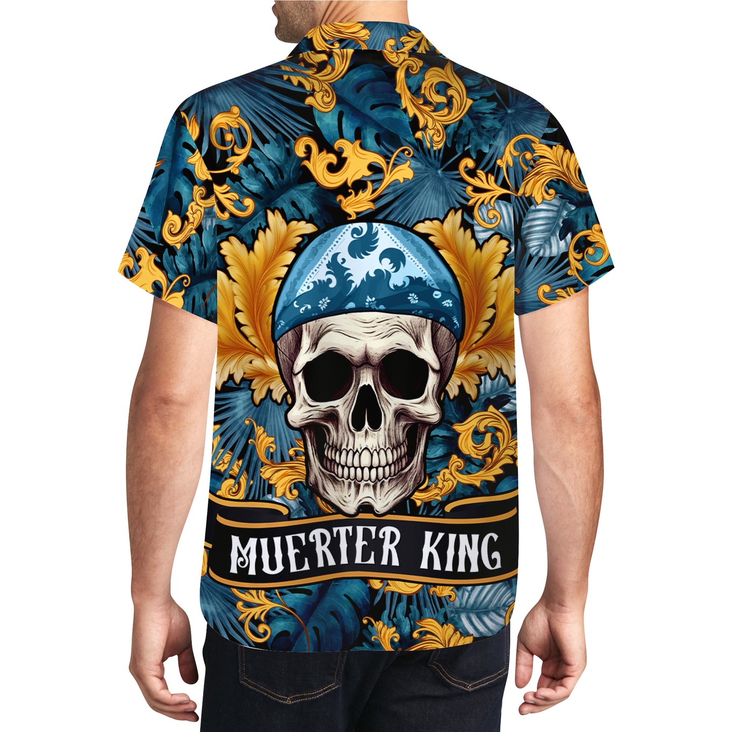 Muerter King - Personalized Custom Unisex Hawaiian Shirt - ME007_HW