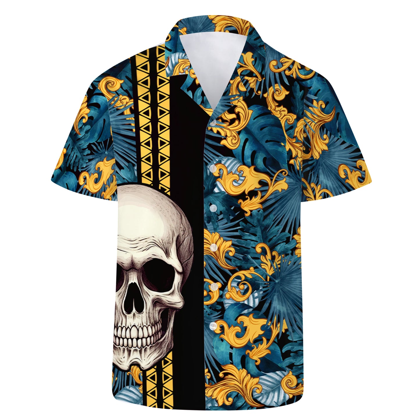 Muerter King - Personalized Custom Unisex Hawaiian Shirt - ME007_HW