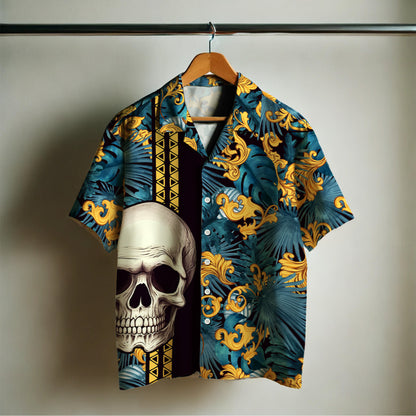 Camisa hawaiana unisex personalizada Muerter King - ME007_HW