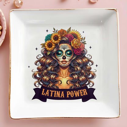 Latina Power - Plato para joyería personalizado - ME007_SCRD