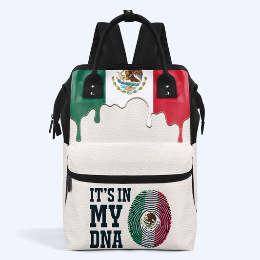 It's In My DNA - Personalized Custom Duckbilled Travel Backpack - ME008_DKB