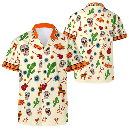 Hala México - Camisa hawaiana unisex personalizada - ME010_HW