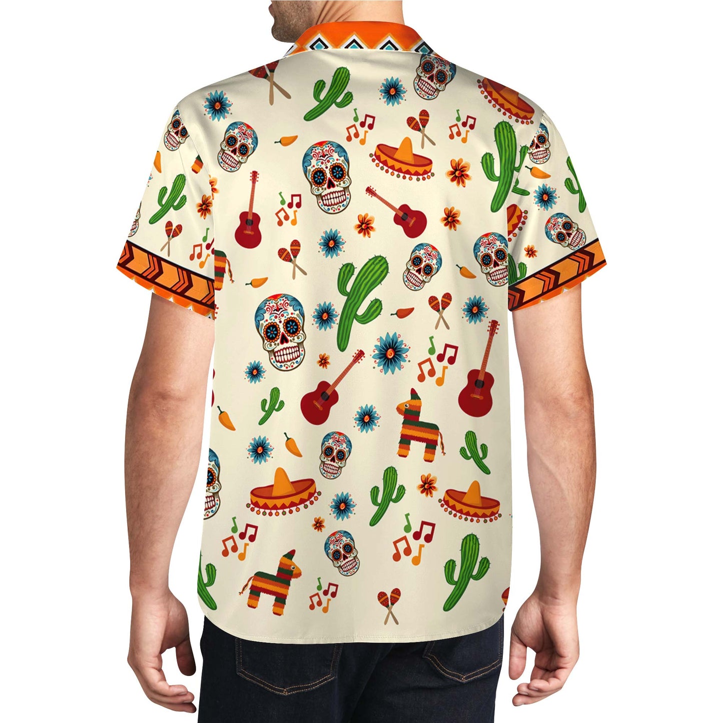 Hala México - Camisa hawaiana unisex personalizada - ME010_HW