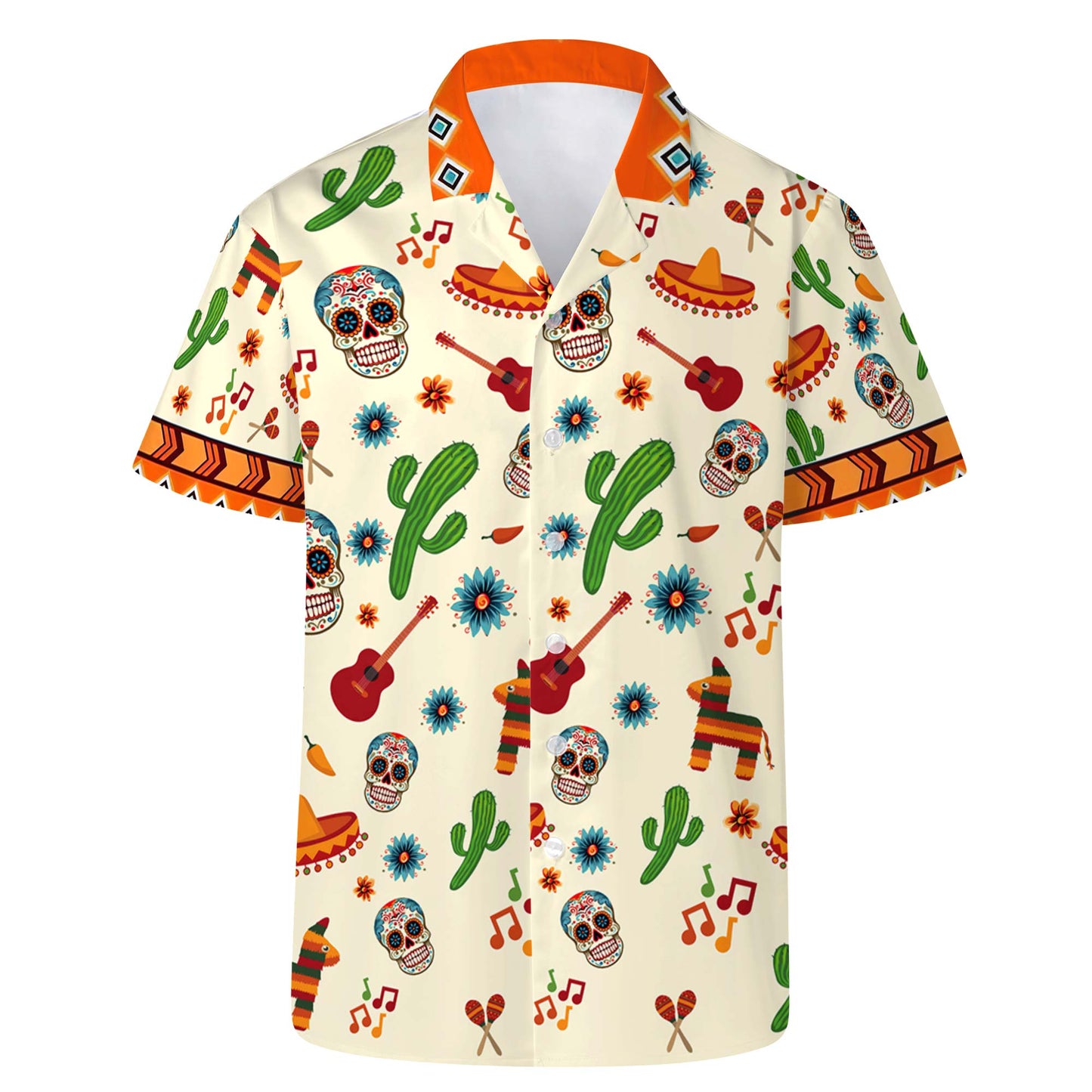 Hala México - Camisa hawaiana unisex personalizada - ME010_HW