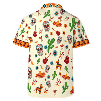 Hala Mexico - Personalized Custom Unisex Hawaiian Shirt - ME010_HW