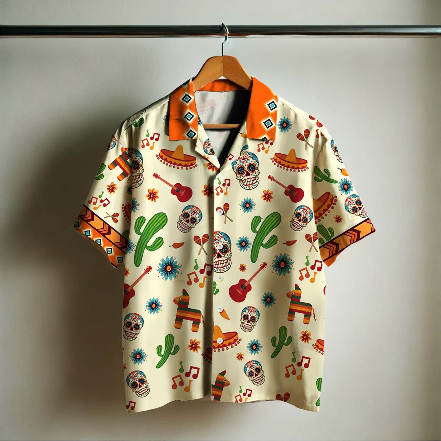 Hala México - Camisa hawaiana unisex personalizada - ME010_HW