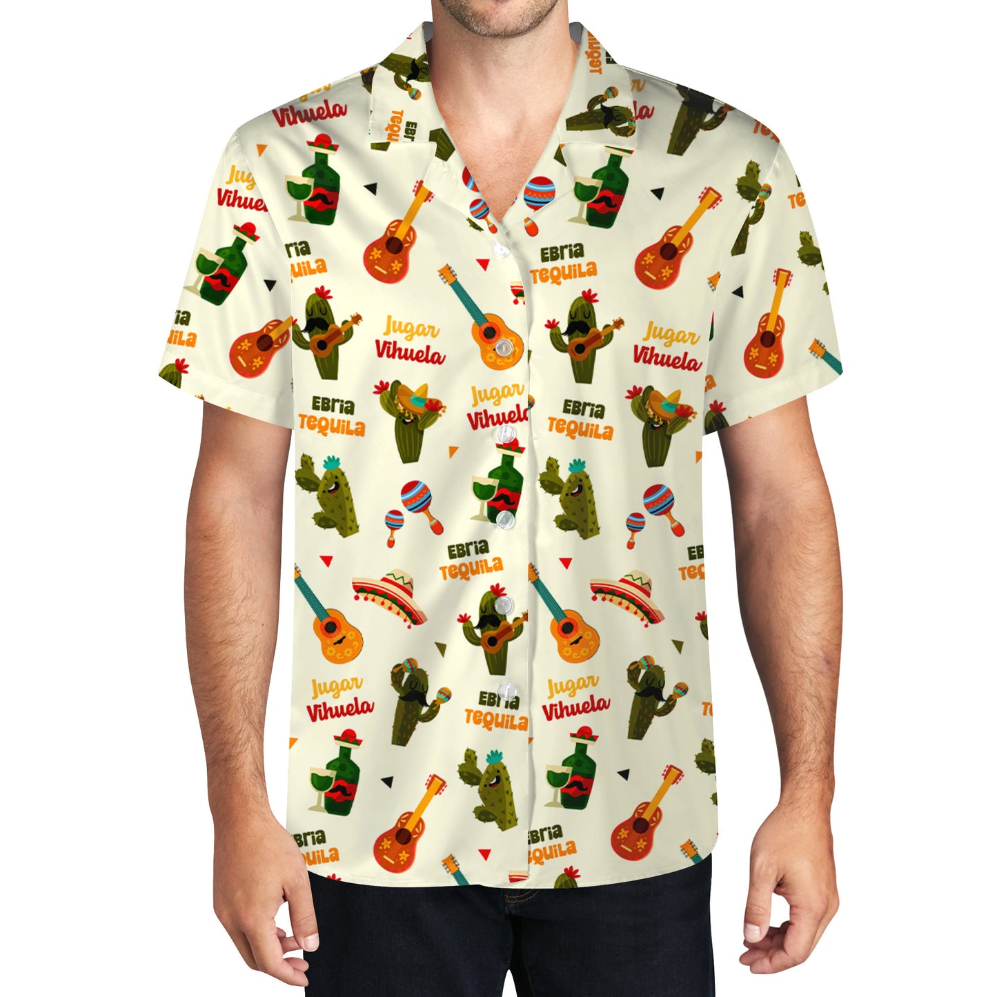 Doodle Icon - Personalized Custom Unisex Hawaiian Shirt - ME012_HW