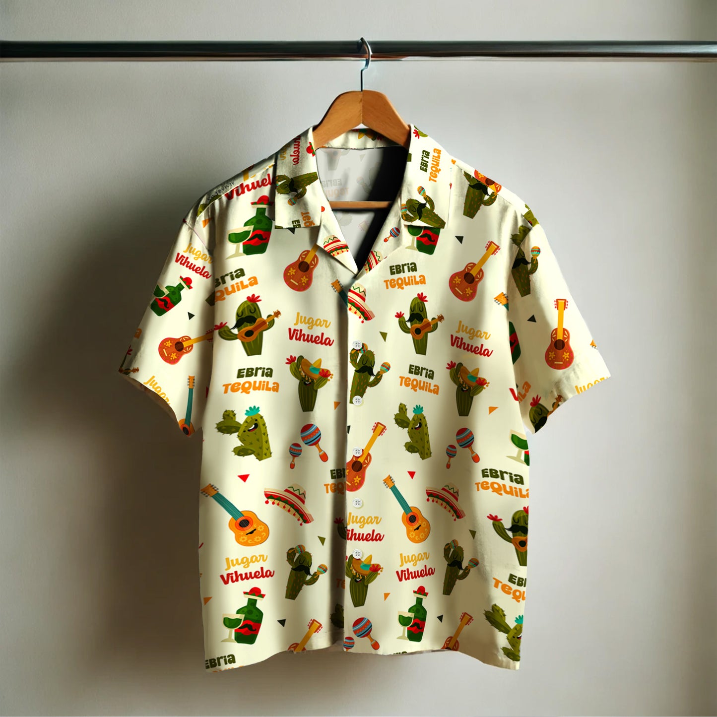 Doodle Icon - Personalized Custom Unisex Hawaiian Shirt - ME012_HW