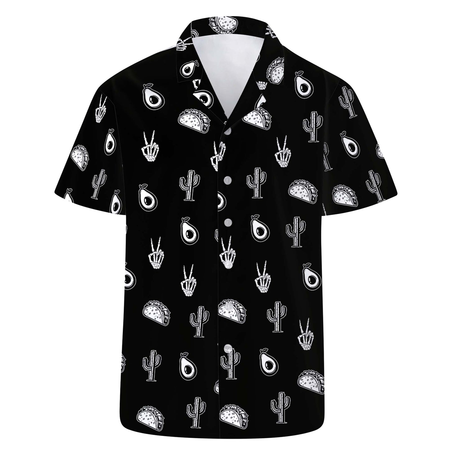 Doodle Icon - Personalized Custom Unisex Hawaiian Shirt - ME013_HW