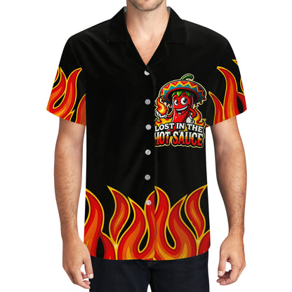 Lost In The Hot Sauce - Personalized Custom Unisex Hawaiian Shirt - ME018_HW