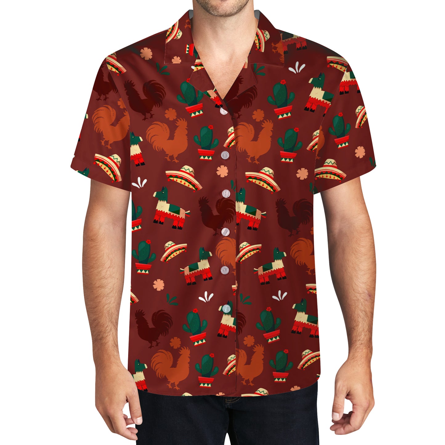 El Gallo - Personalized Custom Unisex Hawaiian Shirt - ME022_HW