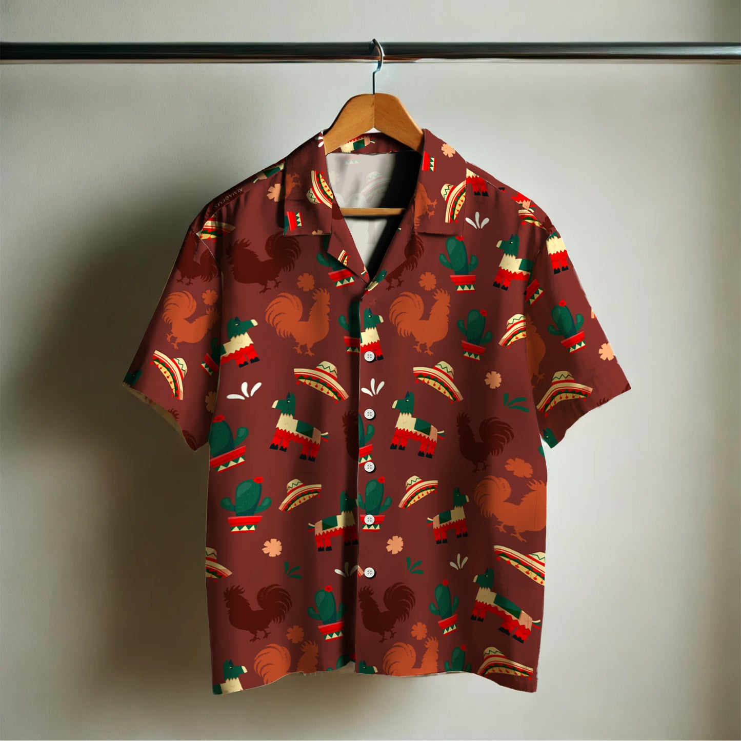 El Gallo - Personalized Custom Unisex Hawaiian Shirt - ME022_HW